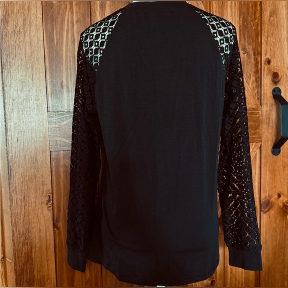 Women’s Automet Long Sleeve Lace Top - Picture 4 of 6
